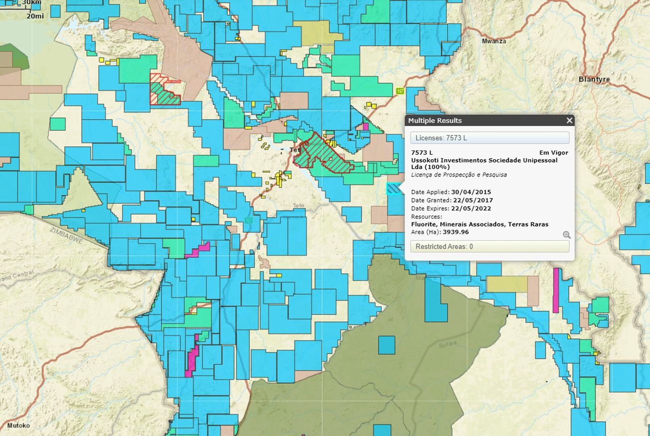 Politically-connected miners move ahead with Moatize rare earth project ...